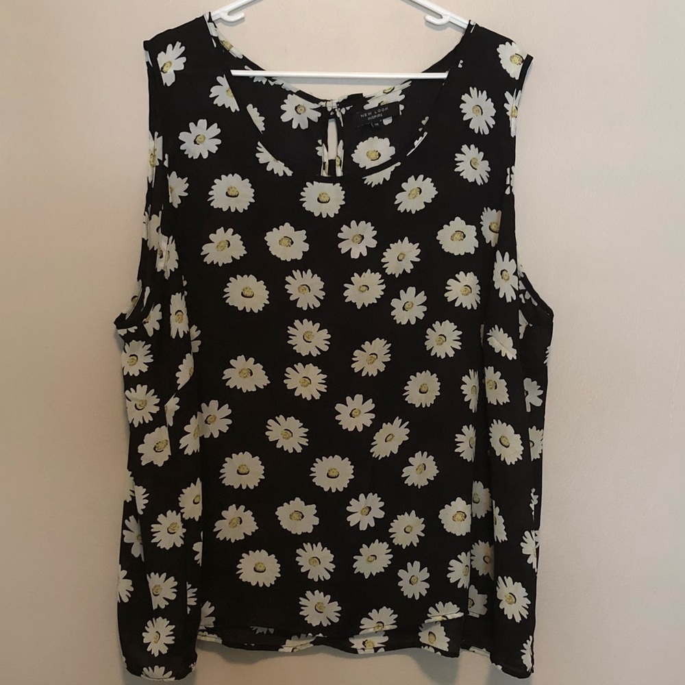 ASOS Daisy Print Top